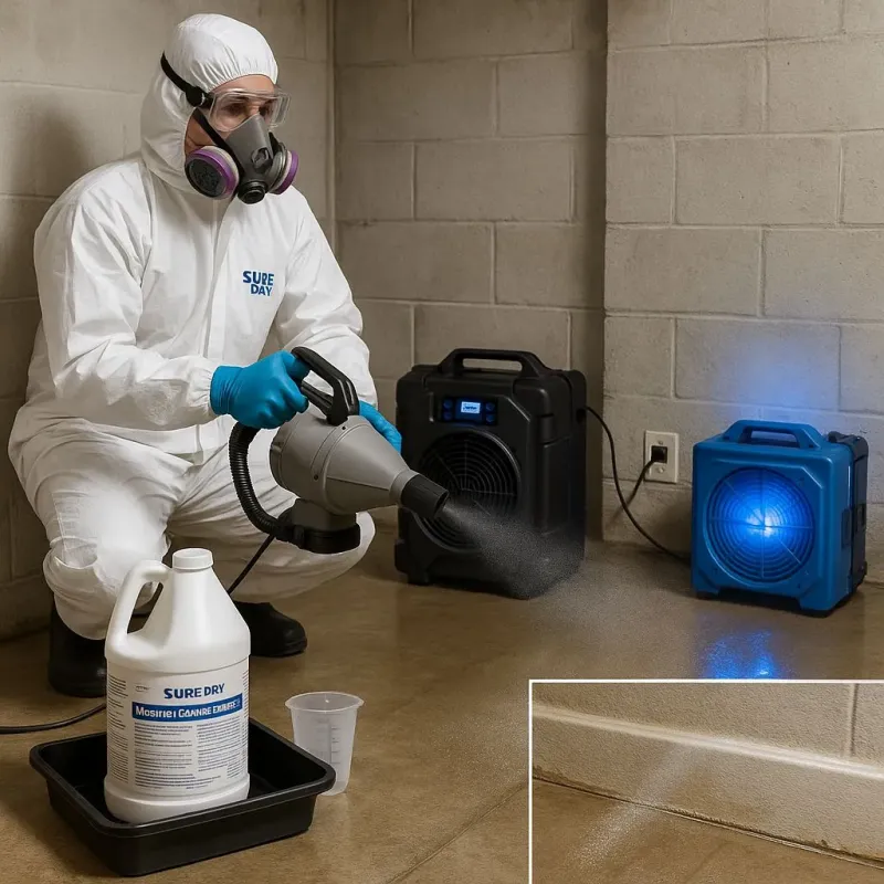 Sanitization and Odor Removal process in Flat Rock, NC